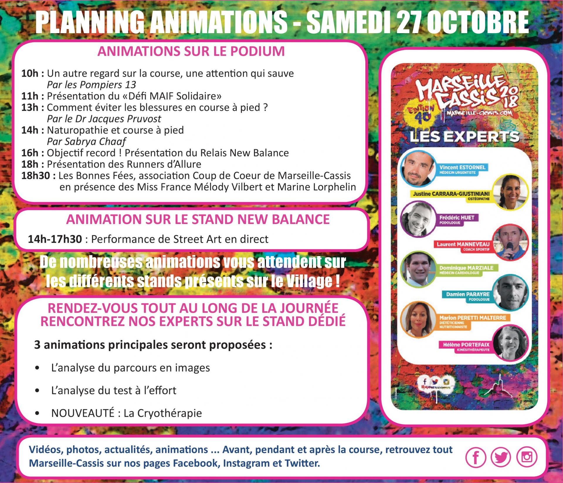 Programme marseille cassis