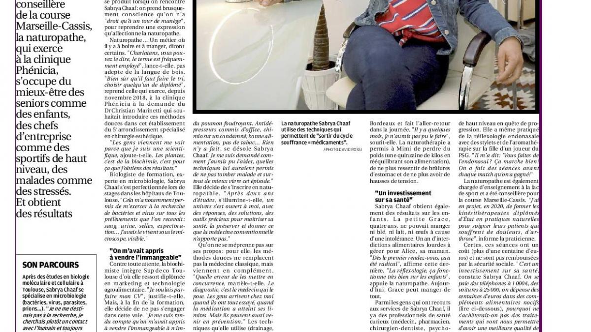 Sabrya chaaf la provence edition marseille oct 19 page 001